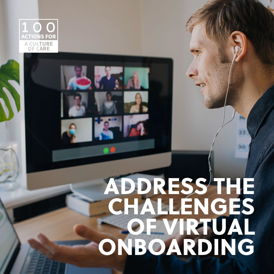 Address the challenges of virtual onboarding